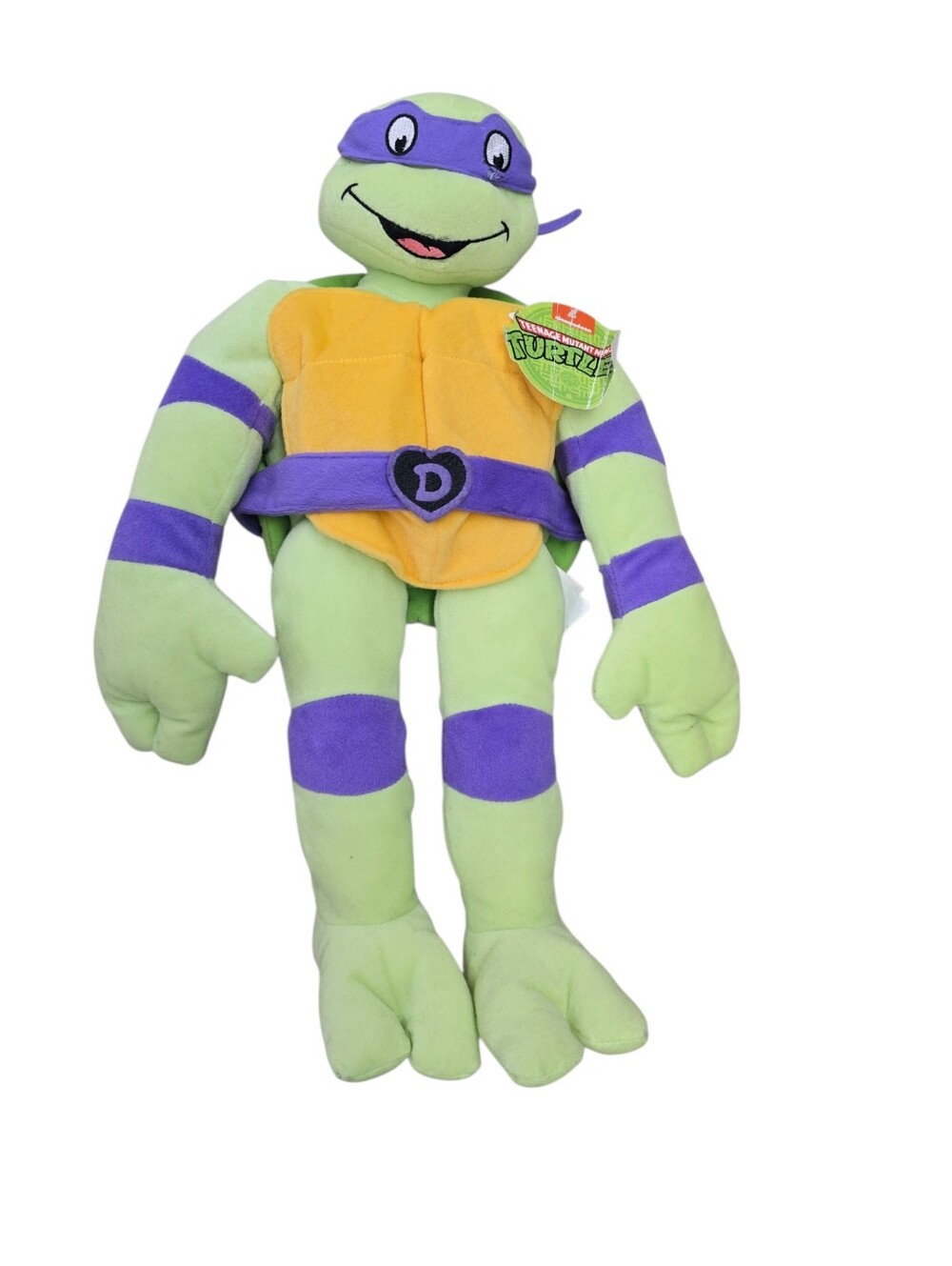 2014 TMNT Donatello 22” Plush Teenage Mutant Ninja Turtles Nickelodeon w/ Tag